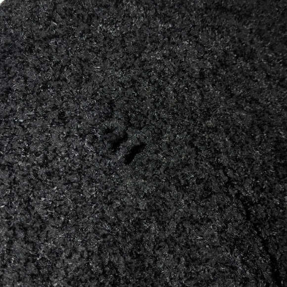 Express black fuzzy cardigan with deep pockets - Picture 5 of 5